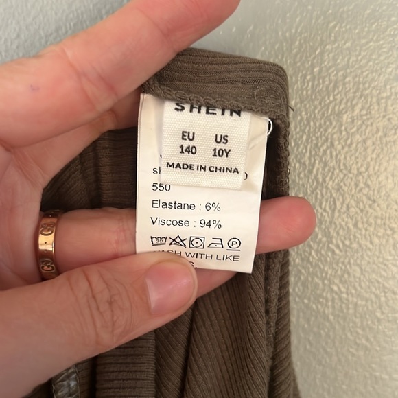 OLIVE Green Girls Jumpsuit - Picture 4 of 5